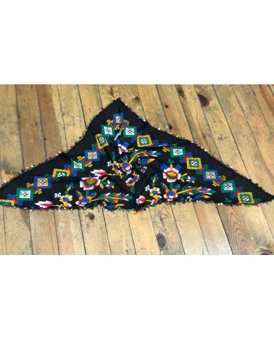 Yöresel Çiçekli Yazma