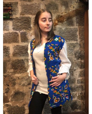 Yöresel Çicekli Yelek