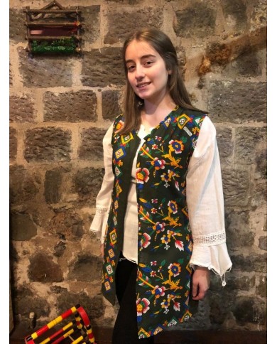Yöresel Çicekli Yelek