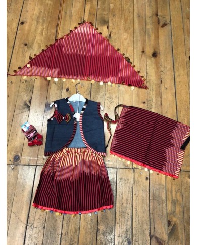 Yöresel Kot Etek Yelek Takımı