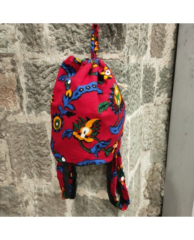 Pazen Büzgülü Sırt Çantzsı