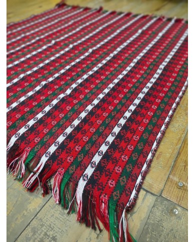 Yöresel Badem Desen Pamuklu Kuşak Masa Örtüsü